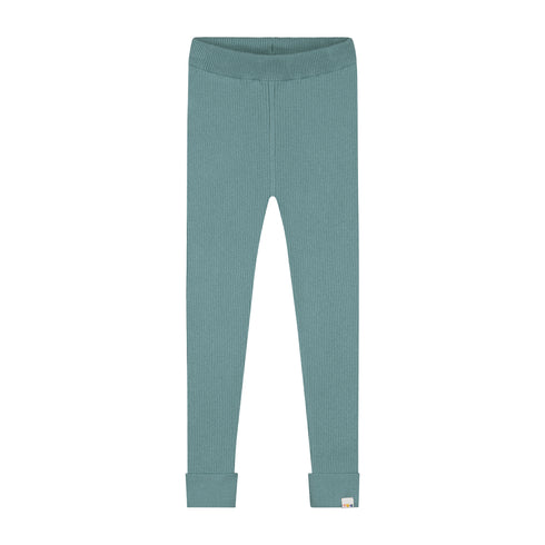 Knitted Leggings Fine Rib - WHALE BLUE (PO)