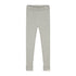 Knitted Leggings Fine Rib - GREY MELANGE