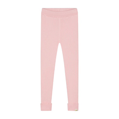 Knitted Leggings Fine Rib 2.0 - CHERRY (PO)