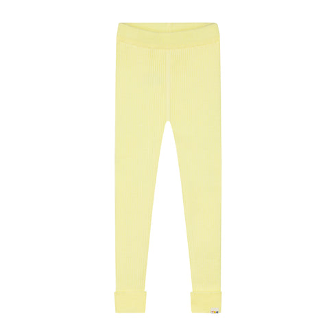 Knitted Leggings Fine Rib 2.0 - BUTTERMILK (PO)