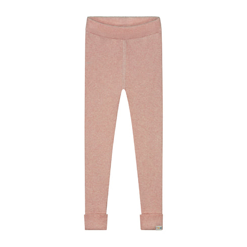 Knitted Leggings Fine Rib - MIST