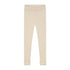 Knitted Leggings Fine Rib - SAND MELANGE