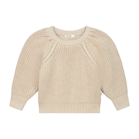 Balloon Sweater Miki - SAND MELANGE