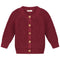 Raglan Cardigan - PLUM