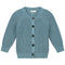 Raglan Cardigan - WHALE BLUE