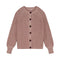 Balloon Sleeve Knitted WOMEN'S Cardigan - MIST