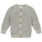 Raglan Cardigan - GREY MELANGE