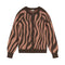 Raglan Knitted WOMEN'S Cardigan - PINK ZEBRA