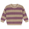Stripes Knitted Sweater - DOVE
