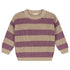 Stripes Knitted Sweater - DOVE