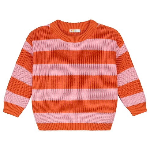 Stripes Knitted Sweater - FESTIVAL