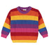 Stripes Knitted Sweater - RAINBOW GLOW