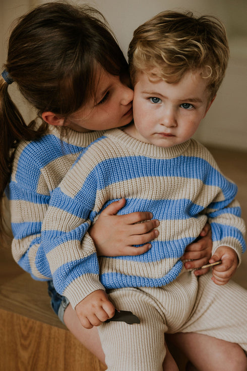 Stripes Knitted Sweater - OH BOY!
