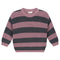 Stripes Knitted Sweater - HEATHER