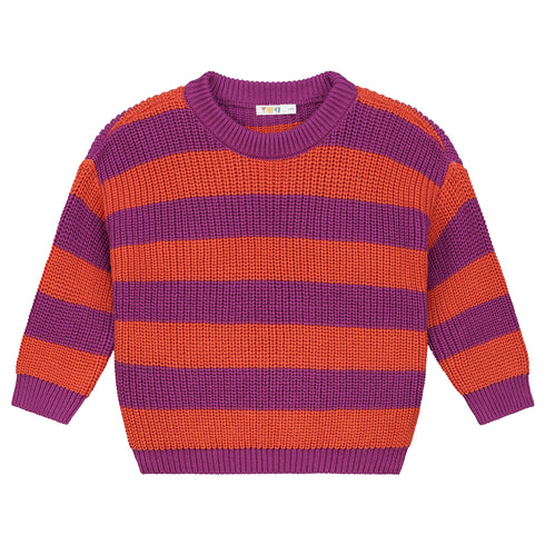 Stripes Knitted Sweater - LOLLIPOP