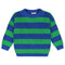 Stripes Knitted Sweater - PEACOCK
