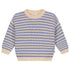 Stripes Knitted Sweater (fine stripes) - CORNFLOWER STRIPES (PO)