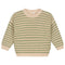 Stripes Knitted Sweater (fine stripes) - SAGE STRIPES (PO)