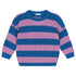 Stripes Knitted Sweater - COTTON CANDY