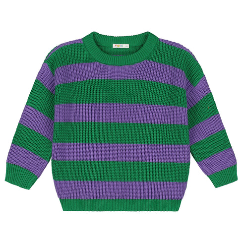 Stripes Knitted Sweater - IRIS