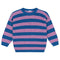 Stripes Knitted WOMEN'S Sweater - COTTON CANDY