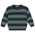 Stripes Knitted Sweater - BLUE MONDAY