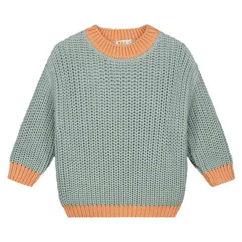 Chunky Knitted Sweater - SUGAR SURF (PO)
