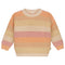 Stripes Knitted Sweater - MAPLE SUGAR (PO)