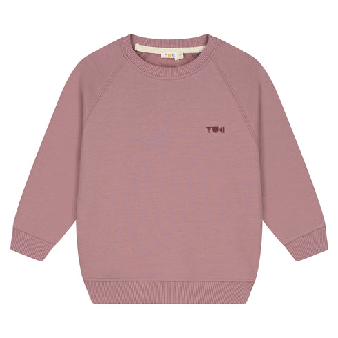 Sweater Teddy (Sweat fabric) - MAUVE