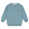Sweater Teddy (Sweat fabric) - WHALE BLUE