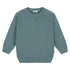 Wavy Knitted Sweater - STONE BLUE