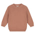 Wavy Knitted Sweater - VINTAGE PINK