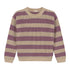 Chunky Knitted WOMEN'S Sweater - DOVE STRIPES