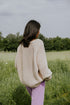 Balloon Sleeve Knitted WOMEN'S Cardigan - CREAM