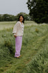 Balloon Sleeve Knitted WOMEN'S Cardigan - CREAM