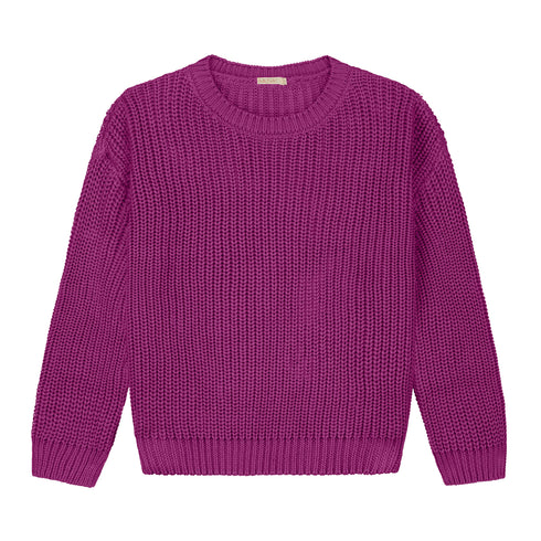 Chunky Knitted WOMEN'S Sweater - DAHLIA