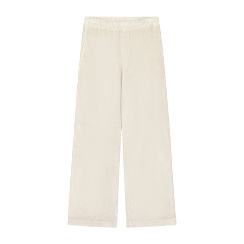 WOMEN'S Trousers Beau Corduroy - MILK (PO)