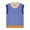WOMEN's Color Block Spencer - CORNFLOWER (PO)