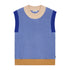 WOMEN's Color Block Spencer - CORNFLOWER (PO)