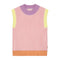 WOMEN's Color Block Spencer - CHERRY (PO)