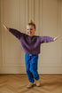Chunky Knitted Sweater - AMETHYST