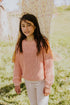Chunky Knitted Sweater - CORAL PINK