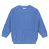 Chunky Knitted Sweater - CORNFLOWER