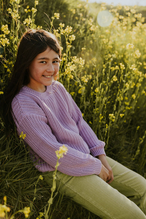 Chunky Knitted Sweater - COSMEA