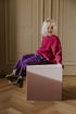 Chunky Knitted Sweater - FUCHSIA