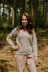 Chunky Knitted WOMEN'S Cardigan - LATTE (PO)