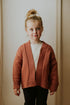 Knitted Cardigan with Frills - TERRA