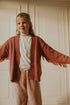 Knitted Cardigan with Frills - TERRA