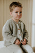 Raglan Cardigan - GREY MELANGE