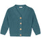 Chunky Knitted Cardigan - PETROL (PO)